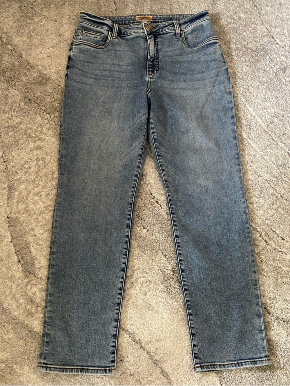KUT From the Kloth High Rise Catherine Fab Ab Boyfriend Jeans Size 14